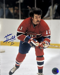 Yvon Lambert: Photo autographié 8x10 Canadiens de Montréal