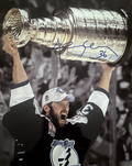 André Roy: Photo autographié 8x10 Lightning de Tampa Bay Coupe Stanley Spotlight