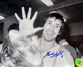 Guy Lapointe: Photo autographié 8x10 Canadiens de Montréal Coupe Stanley