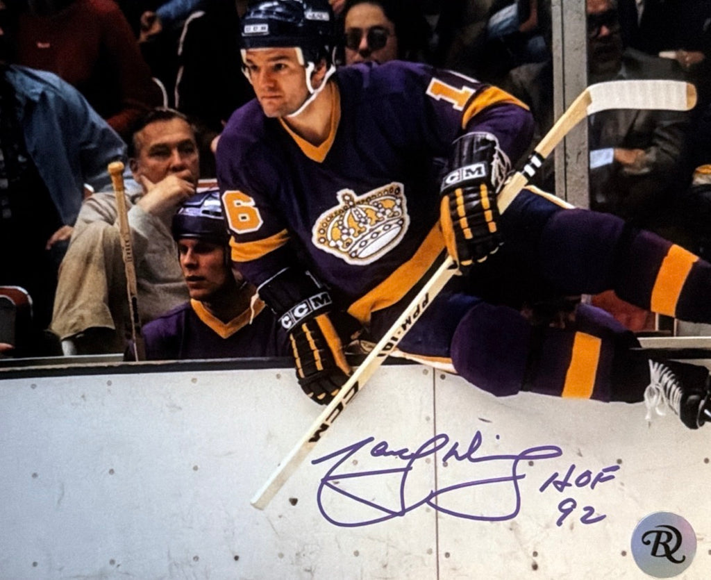 Marcel Dionne: Photo autographiée 8x10 Kings de Los Angeles
