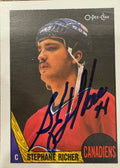 Stéphane Richer: 1987-88 O-PEE-CHEE # 233 Montreal Canadiens rookie