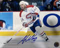 Stéphane Richer: Photo autographié 8x10 Canadiens de Montréal