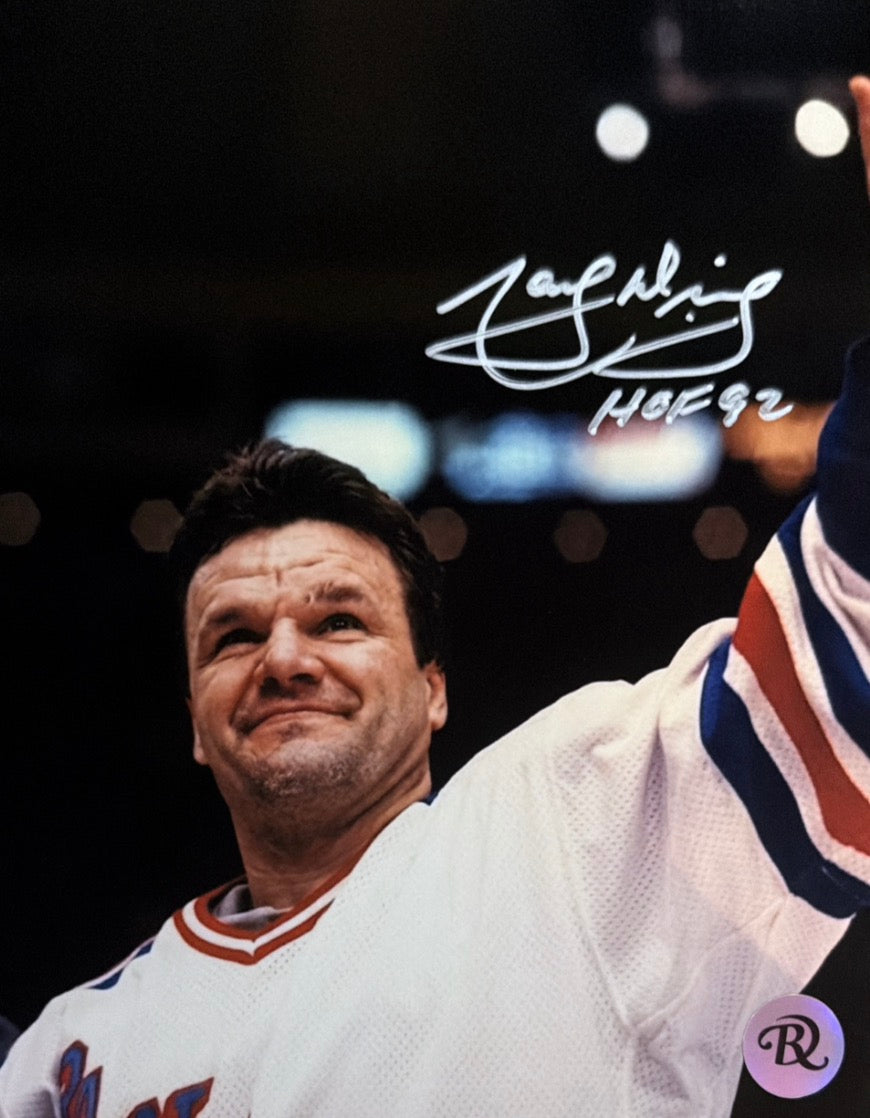Marcel Dionne: Photo autographiée 8x10 Rangers de New York