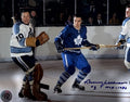 Norm Ullman: Photo autographié 8x10 Maple Leafs de Toronto