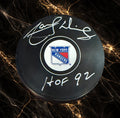 Marcel Dionne: Rondelle autographiée Rangers de New-York