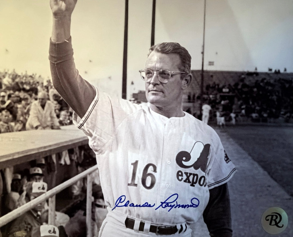 Claude Raymond: Photo autographiée 8x10 Expo de Montréal