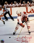 Marcel Dionne: Autographed photo 8x10 Team Canada