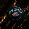 Rondelle autographiée de Serge Savard Official Game Puck