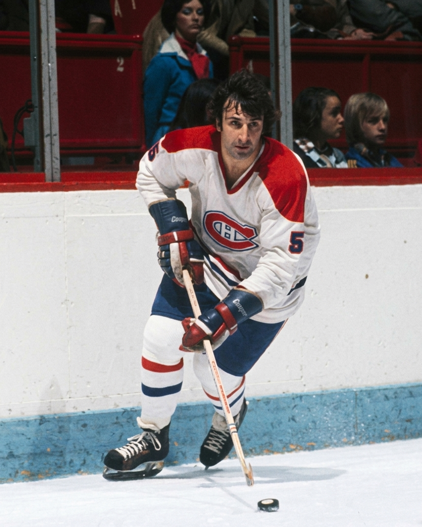 Guy Lapointe précommande: Photo autographié 8x10 Canadiens de Montréal