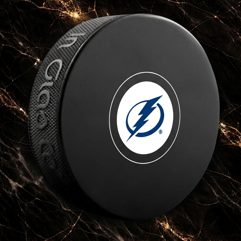 André Roy précommande: Rondelle autographiée Lightning de Tampa Bay