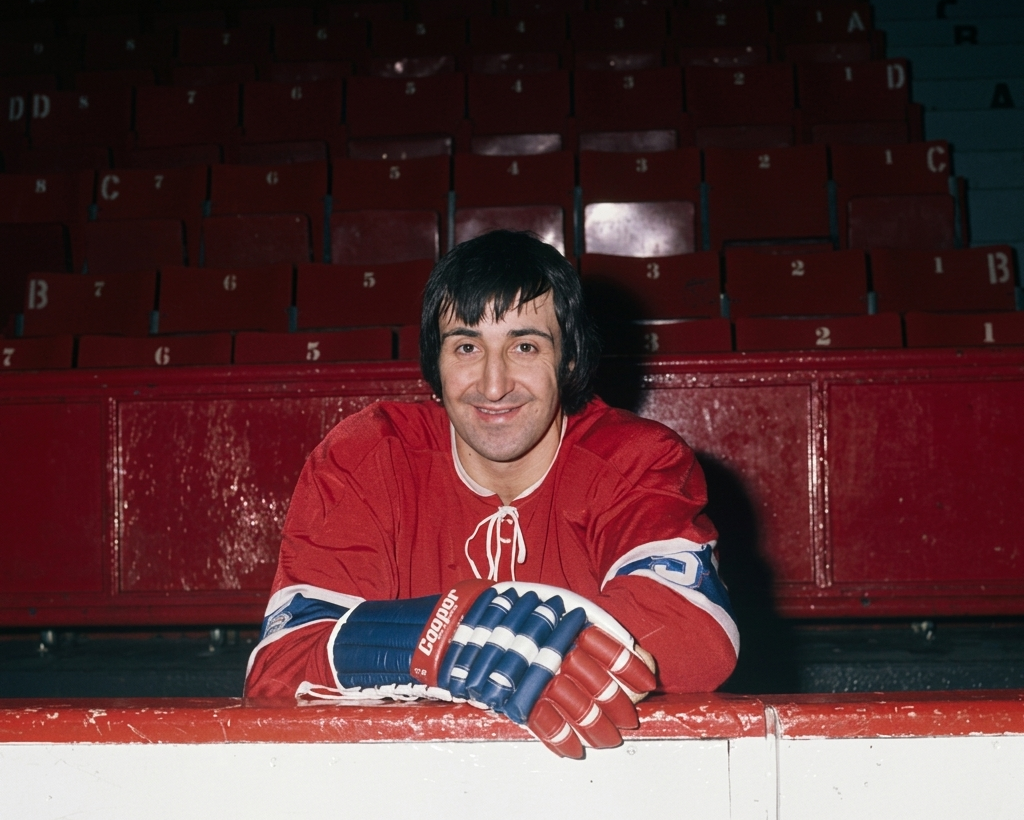 Guy Lapointe précommande: Photo autographié 8x10 Canadiens de Montréal Photoshoot