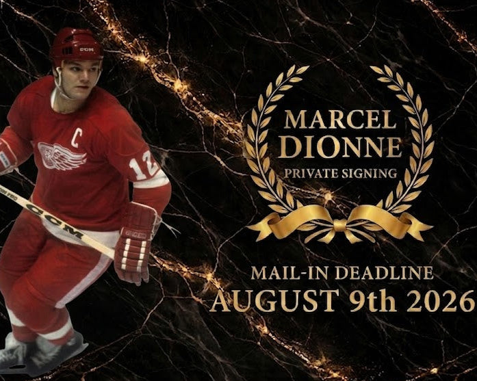 Marcel Dionne précommande autographe: Votre Item régulier