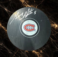 Guy Lapointe: Autographed Montreal Canadiens puck