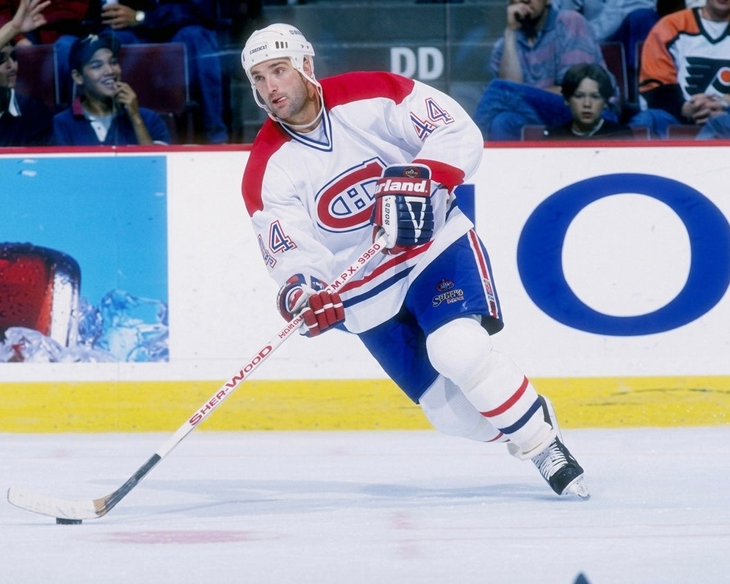 Stéphane Richer pre-order: Autographed photo 8x10 of Montreal Canadiens 