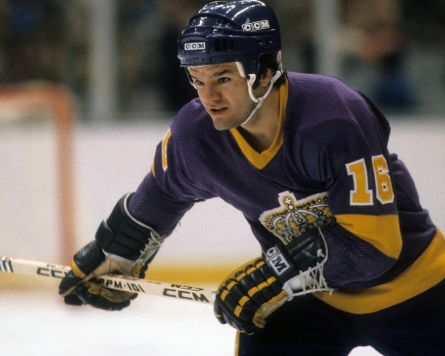 Marcel Dionne précommande: Photo autographiée 8x10 Kings de Los Angeles en action