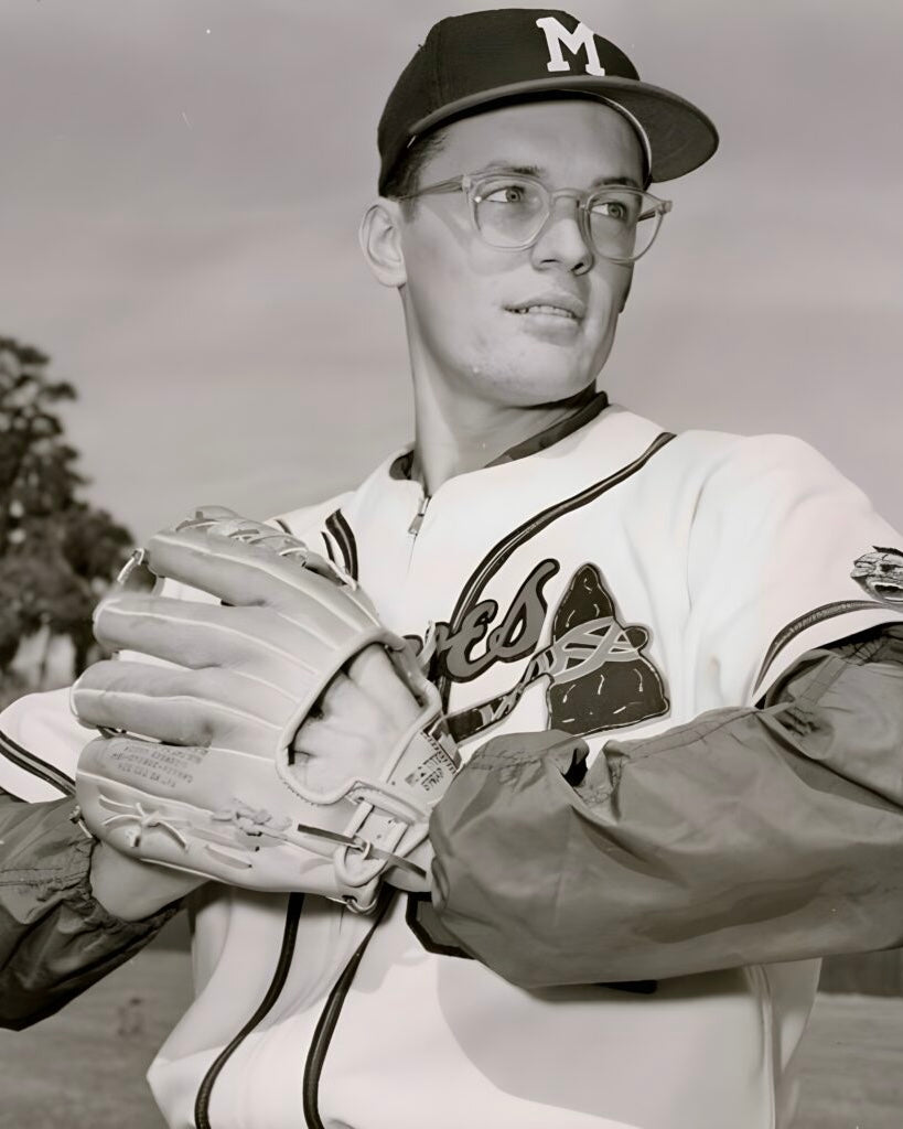 Claude Raymond précommande: Photo autographiée 8x10 Braves d'Atlanta